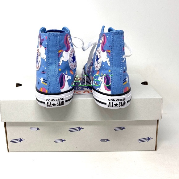 Converse Unicorn Ctas Canvas High Light Blue Kid’s - Picture 4 of 10